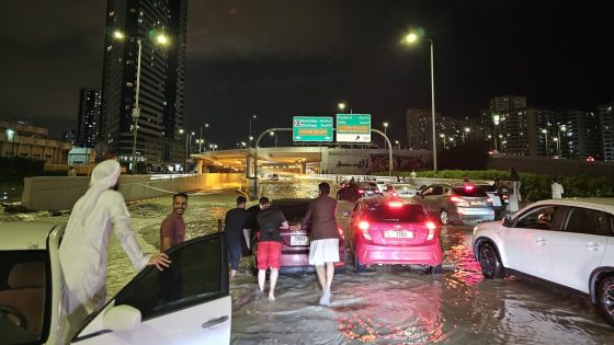 UAE hit with severe flooding as record rainfall disrupts Dubai flights – MASHAHER