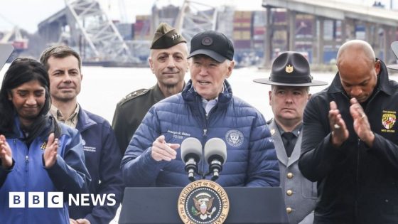 Biden vows to rebuild collapsed Baltimore bridge ‘rapidly’ – MASHAHER