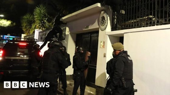 Mexico cuts ties with Ecuador after embassy stormed – MASHAHER