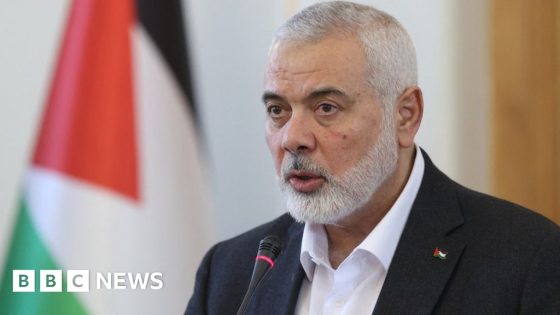 Hamas leader says three sons killed in air strike – MASHAHER