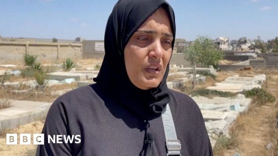 Searching for missing loved ones in Gaza’s mass graves – MASHAHER