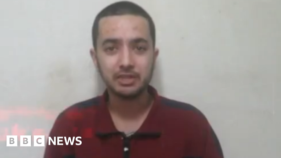 Gaza hostage urged to 'stay strong' after new video – MASHAHER