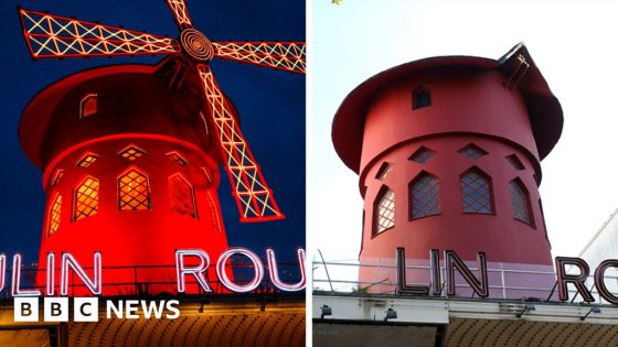 Moulin Rouge: Sails fall off Paris’s famous cabaret club overnight – MASHAHER