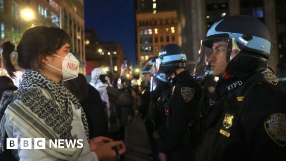 Gaza protests: Police raid on Columbia protest ignited campus movement – MASHAHER