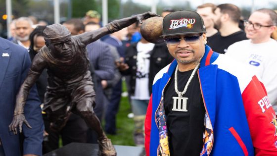 76ers’ statue for Allen Iverson draws jokes, outrage due to misunderstanding: ‘That was disrespectful’ – MASHAHER