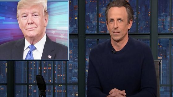 Seth Meyers Says This Trump Rant Might Be ‘The Most Deranged Thing’ He’s Posted – MASHAHER