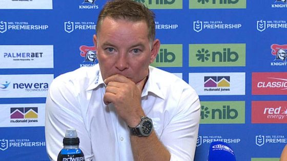 Newcastle KNights, Adam O’Brien press conference, Kalyn Ponga tackle, penalty, 79th minute, referee Gerard Sutton – MASHAHER