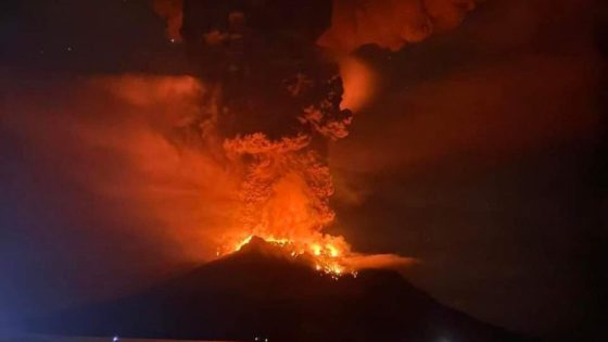 Mount Ruang Erupts in Indonesia, Spewing Lava Thousands of Feet Into the Sky – MASHAHER