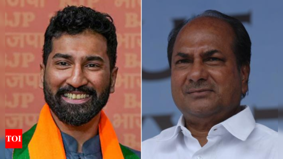 Congress’s AK Antony wants son, a BJP candidate, to lose | India News – MASHAHER