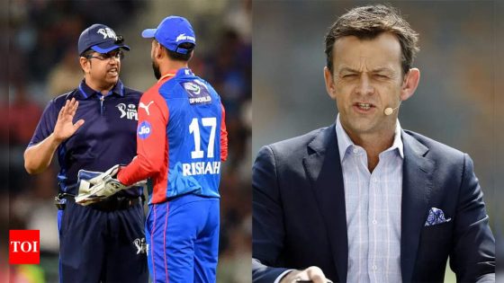 Rishabh Pant: ‘He should get fined…’: Adam Gilchrist criticizes Rishabh Pant’s umpire dispute | Cricket News – MASHAHER