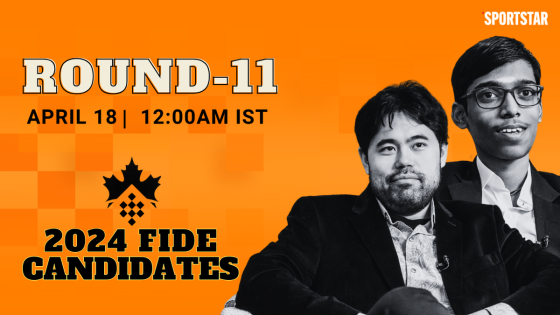 Praggnanandhaa vs Hikaru Nakamura LIVE, FIDE Chess Candidates 2024: Round 11 match updates – MASHAHER