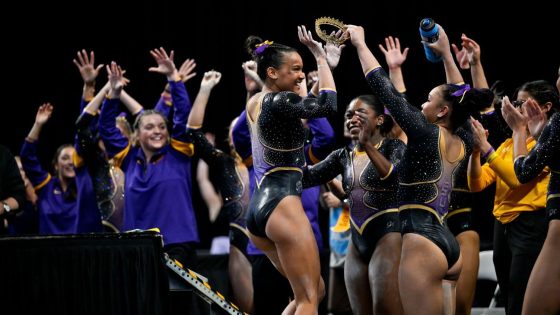 Highlights from the 2024 NCAA gymnastics semifinals – MASHAHER