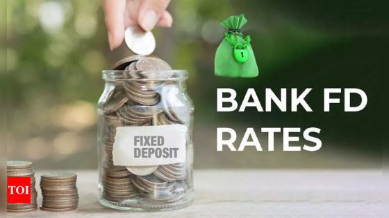 Banks revise FD interest rates in April: IDBI, Federal Bank and more – these 5 banks have changed fixed deposit rates | India Business News – MASHAHER