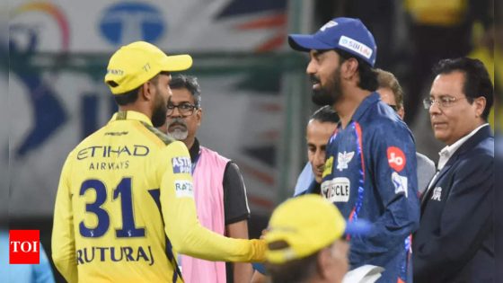 BCCI fines KL Rahul and Ruturaj Gaikwad Rs 12 lakh each after LSG vs CSK IPL match | Cricket News – MASHAHER