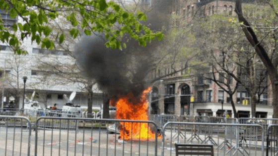 Man who set himself on fire outside Trump trial in New York dies – MASHAHER