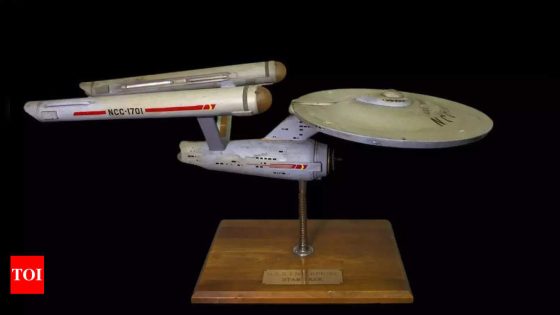 Lost for decades, original USS Enterprise model from ‘Star Trek’ back ‘home’ – MASHAHER