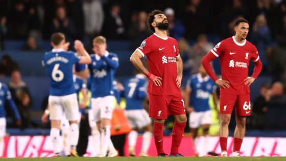 Liverpool run out of steam, title hopes evaporate at Everton – MASHAHER