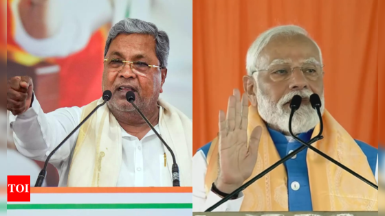 ‘Blatant lie’: Siddaramaiah slams PM Modi, defends 4% Muslim quota in Karnataka | India News – MASHAHER