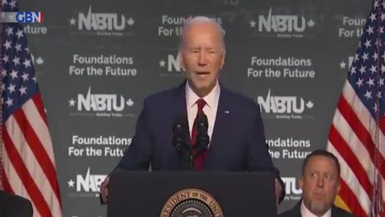 Joe Biden in embarrassing blunder as he reads teleprompter word for word – MASHAHER