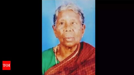 In Karnataka, 91-year-old woman dies minutes after casting vote | Bengaluru News – MASHAHER