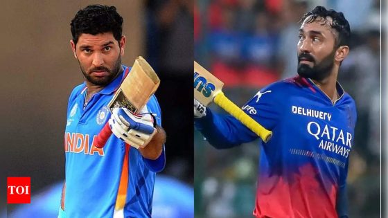 ‘There is no point in picking him’: Yuvraj Singh on why India should snub Dinesh Karthik for T20 World Cup | Cricket News – MASHAHER