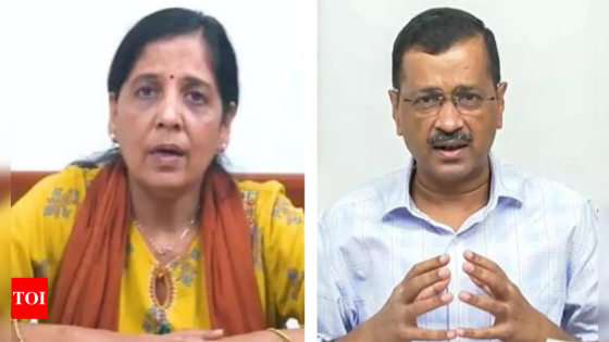 Delhi CM Kejriwal’s wife Sunita denied permission to meet Delhi CM in jail: AAP | India News – MASHAHER