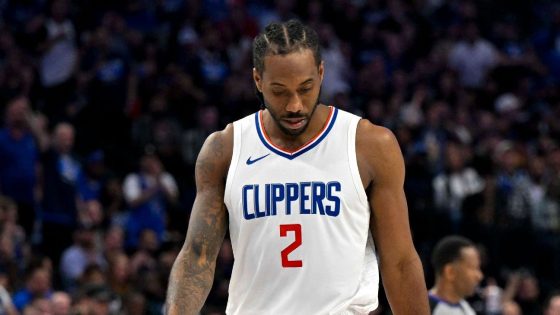 Clippers’ Kawhi Leonard out for G4 with knee inflammation – MASHAHER