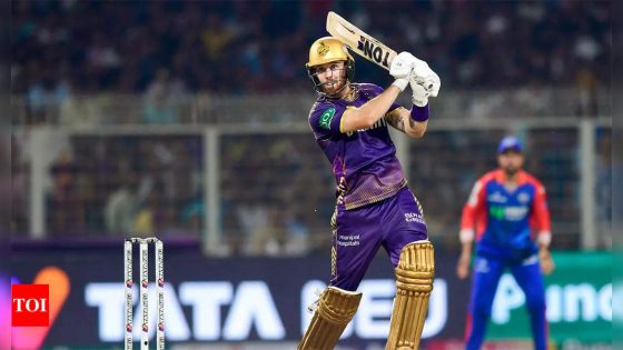 KKR’s Phil Salt breaks Sourav Ganguly’s 14-year-old record at Eden Gardens | Cricket News – MASHAHER