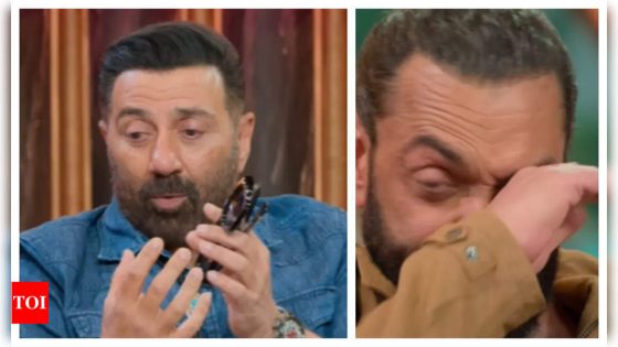 The Great Indian Kapil Show: Bobby Deol gets emotional as brother Sunny opens up about their family’s dull period; latter says ‘Somehow things were not working out’ – MASHAHER