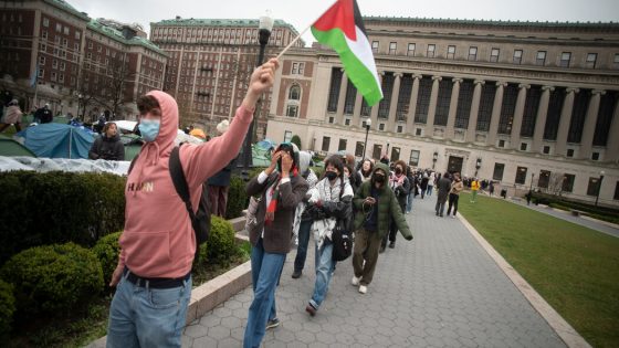 At Columbia, the Protests Continued, With Dancing and Pizza – MASHAHER