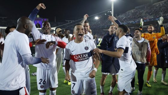 UEFA Champions League 2023-24: Kylian Mbappe scores twice as PSG beats 10-man Barcelona to reach semifinal – MASHAHER