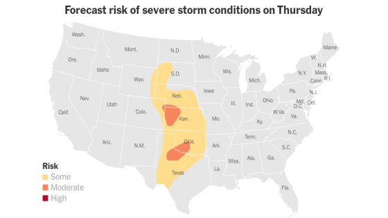 Severe Weather, Including Hail, Begins to Batter the Central U.S. – MASHAHER