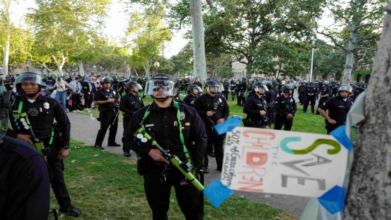 USC closes campus following anti-Israel protest, 93 arrested for trespassing – MASHAHER