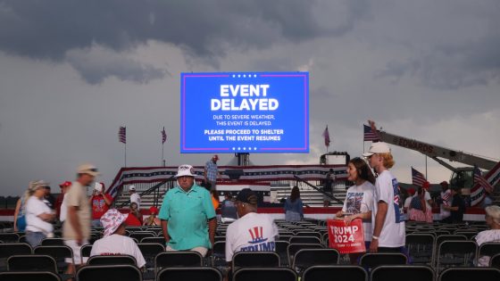 Trump Rally in North Carolina Is Canceled for Storms – MASHAHER