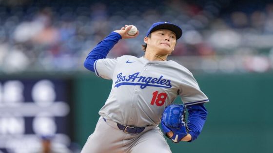 Yoshinobu Yamamoto’s six scoreless innings help Dodgers complete sweep of Nationals – MASHAHER