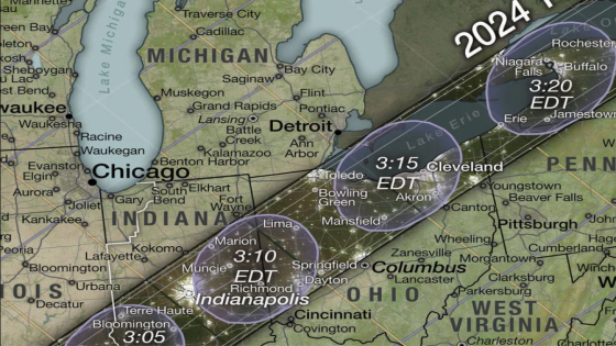 Central Ohio forecast for total solar eclipse Monday afternoon – MASHAHER