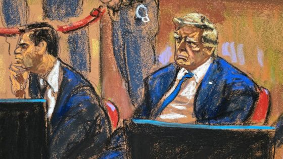 A silent Trump glowers and stares during third day of criminal trial – MASHAHER