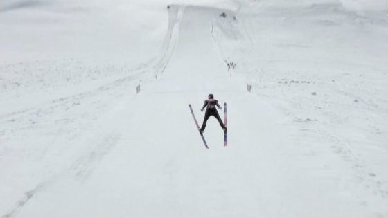 WATCH: Olympic champion soars to new ski jump record – MASHAHER