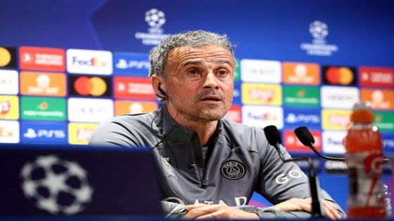 Football: Soccer – Luis Enrique wants PSG ambition to overcome pressure against Barcelona – MASHAHER