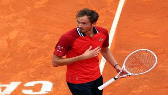 Tennis: Tennis-Rome win gives Medvedev confidence for claycourt swing – MASHAHER