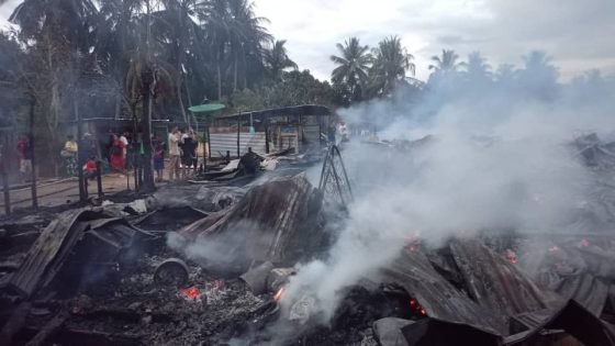 Hundreds homeless after fire razes workers’ quarters in Tawau – MASHAHER