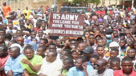 Hundreds rally in Niger’s capital to push for U.S. military departure – MASHAHER