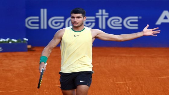 Tennis: Tennis-Reigning champion Alcaraz withdraws from Barcelona Open with injury – MASHAHER