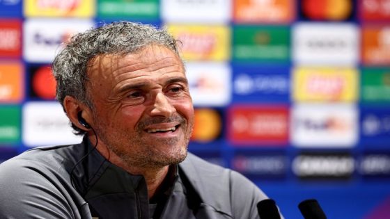 Football: Soccer-PSG will get past Barcelona in Champions League says manager Luis Enrique – MASHAHER