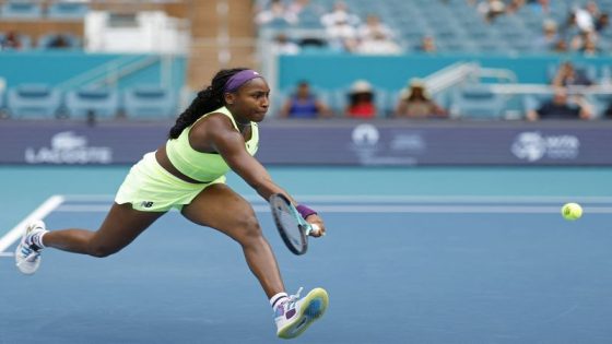 Tennis: Tennis-Gauff keen to end claycourt trophy drought ahead of French Open – MASHAHER