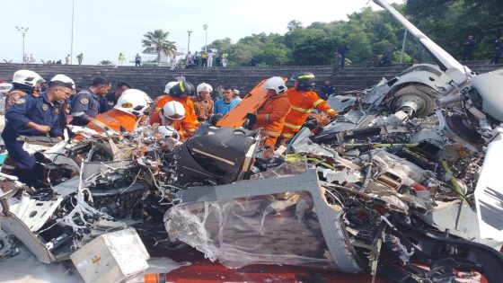 BREAKING: Lumut copter collision: No survivors, says Ministry – MASHAHER