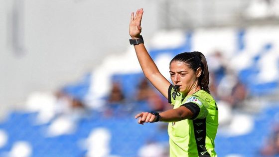 Football: Soccer-Female refereeing team to take charge of Serie A game for first time – MASHAHER