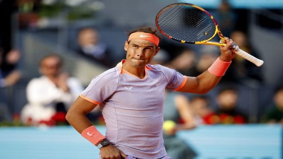 Tennis: Tennis-Nadal outclasses Blanch in Madrid first round – MASHAHER