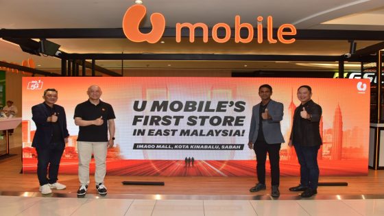 U Mobile launches store in KK shopping mall, first in East Malaysia – MASHAHER