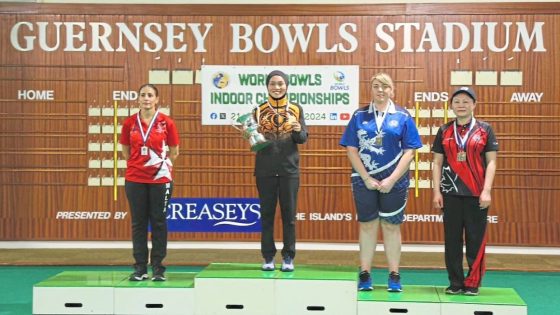 Bowling: Farah serves up a stunner with gold in world indoor lawn bowl meet – MASHAHER